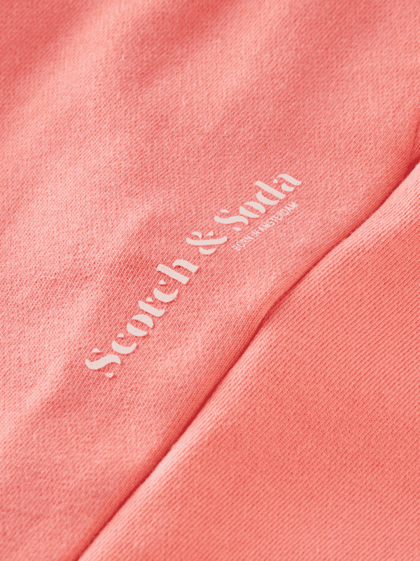 Scotch & Soda Pink Sweatpants Close Up