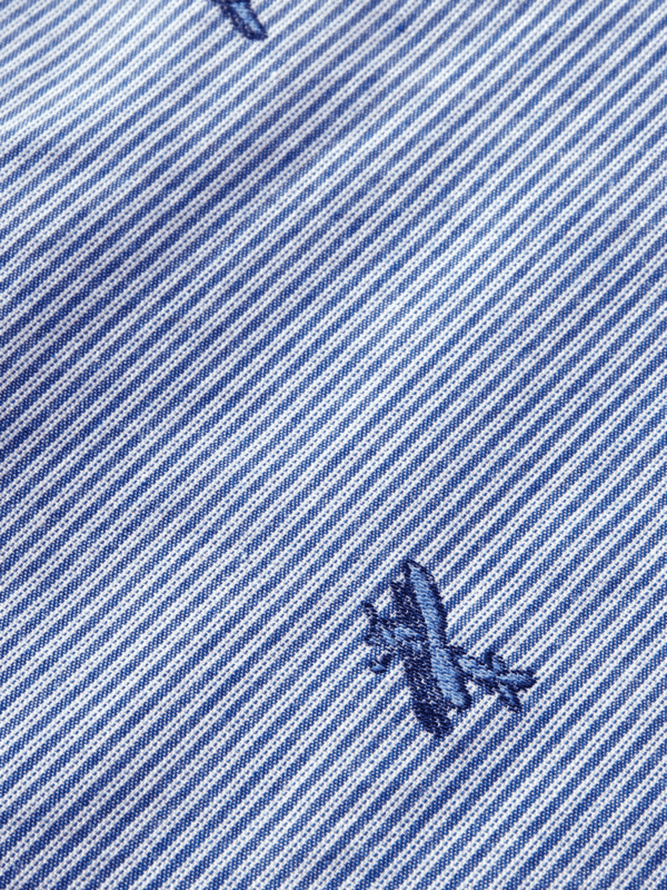 Printed Jacquard Shirt Close Up