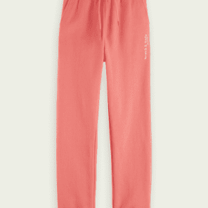 Scotch & Soda Pink Sweatpants Front View