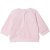 Adorable Embordered Pink Sweatshirt Back