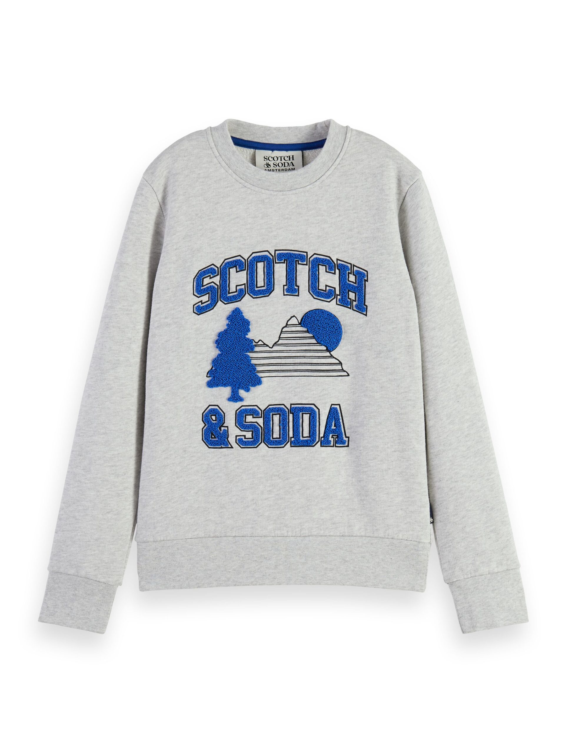 Scotch Shrunk Organic Cotton Towel Art Sweatshirt - BREEZYKIDZ