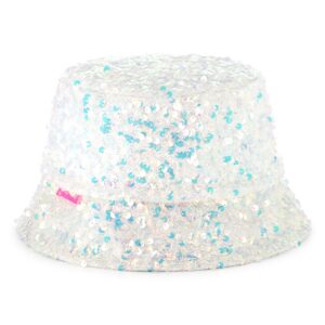 Billieblush Sequin Embroidered Bucket Hat