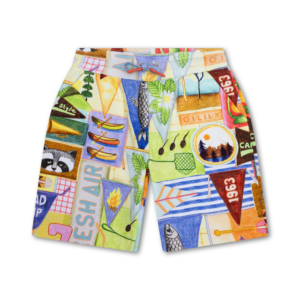 Oilily PRINS Boys Jogger Shorts with Allover Print