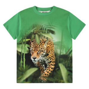 Molo Riley Jaguars Knit Organic Cotton T-Shirt