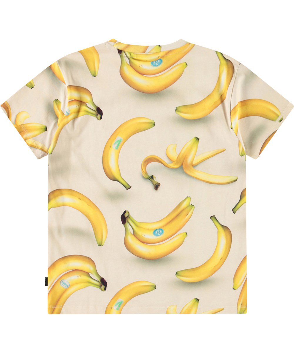 Molo Riley Bananas Organic Cotton Knit T-Shirt - Image 3