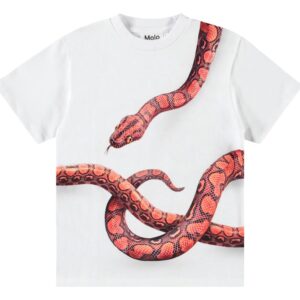 Molo Rubin Red Snake Organic Cotton T-Shirt