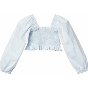 Molo Rosemary Skywriting Woven Cotton Blouse