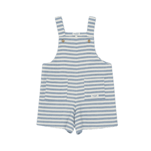 Donsje Dann Sky Blue-White Striped Overalls