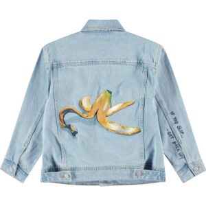 Molo Honore Sun-Bleach Blue Denim Jacket