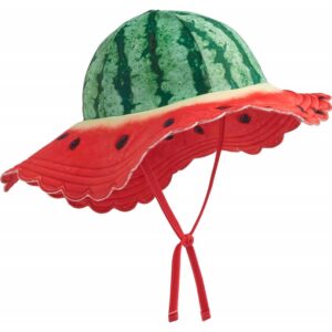 Molo Nuka Melon Sun Hat with Embroidered Brim