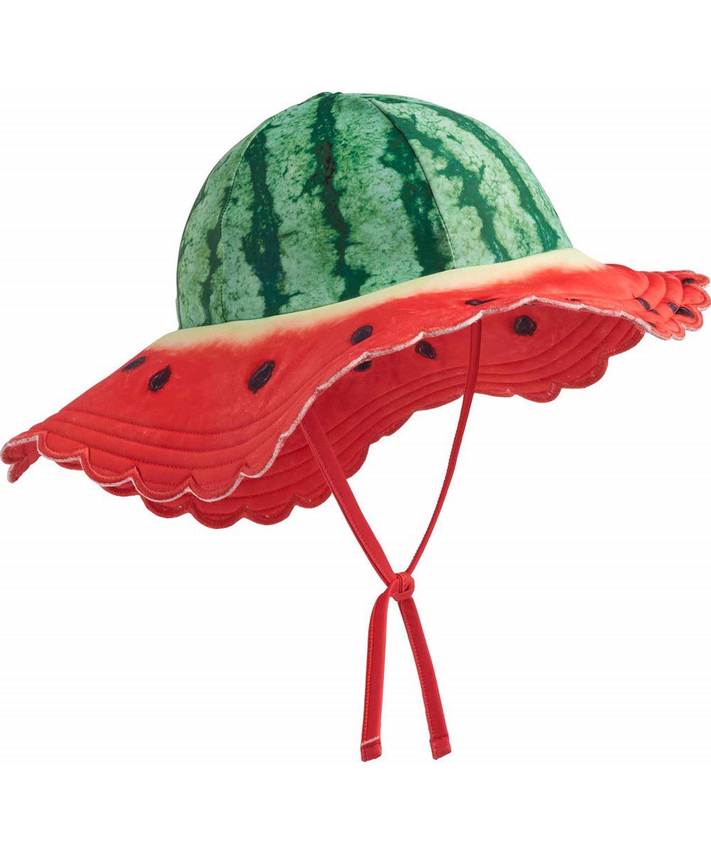 Molo Nuka Melon Sun Hat with Embroidered Brim