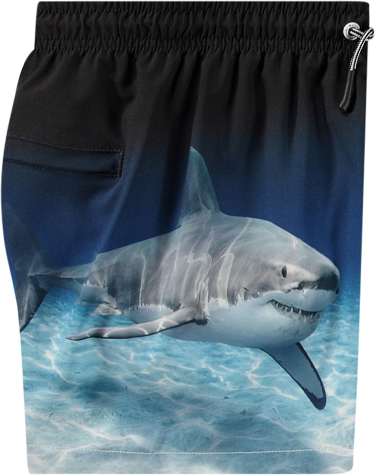 Molo Niko Faded Shark Sporty Boardie Swim Shorts - Image 3