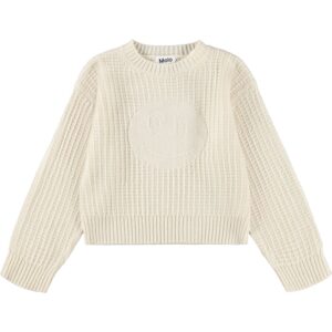 Molo Griselda Wool Buttercream Knit Sweater