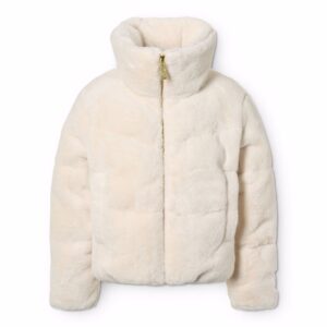 Molo Havi 2 Vanilla Faux Fur Jacket