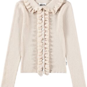Molo Gamora Buttercream Knit Cardigan