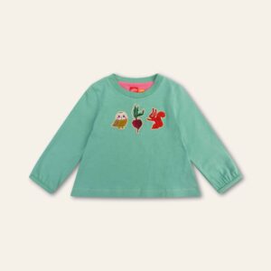 Oilily Tempo Long Sleeve Patch T-Shirt