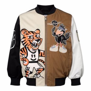 Molo Hedley Embroidered Basket Comics Bomber Jacket