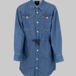 G-Star Relaxed Drawcord Lightweight Denim Dress