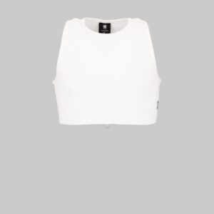 G-Star Sleeveless Racer Back Crop Top